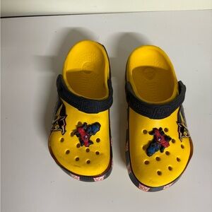 TRANSFORMERS BUMBLEBEE CLOG SANDAL - YELLOW - TODDLER  Size 12-13